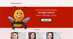 Desktop Screenshot of 123website.nl